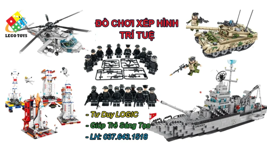 Giới thiệu về Cửa Hàng Đồ Chơi Lắp Ráp Thông Minh – Thế giới đồ chơi lắp ráp sáng tạo Logo Cửa Hàng Đồ Chơi Lắp Ráp Thông Minh