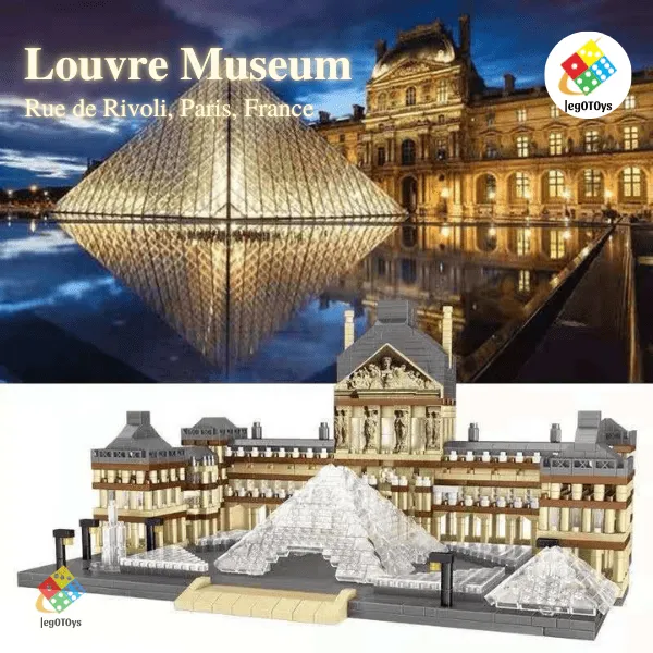 Lego Bảo Tàng Louver 16 lego-bao-tang-louvre-2