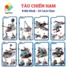 Lego Tàu Chiến 651 mảnh ghép 11 lego-tau-chien-651-manh-ghep-5